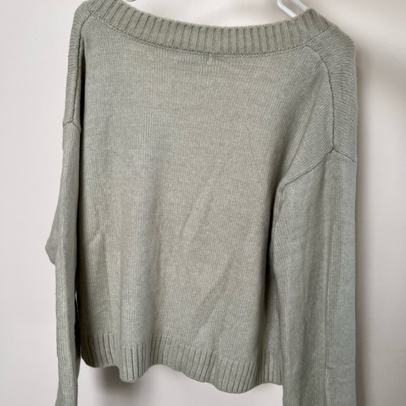 H&M light sage green cardigan - Picture 2 of 2